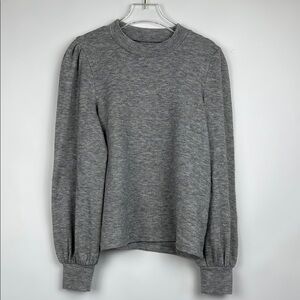 Madewell Heather Gray Crew Neck Sweater